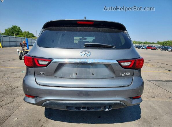 5N1DL0MM2LC533231 2020 INFINITI QX60 Gray უკანა ხედი