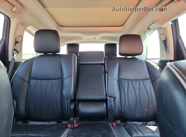 5N1DL0MM2LC533231 2020 INFINITI QX60 Gray უკანა სავარძლების ხედი