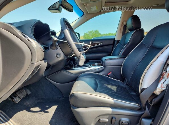 5N1DL0MM2LC533231 2020 INFINITI QX60 Gray წინა სალონის ხედი