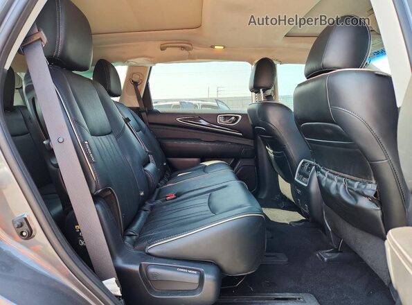 5N1DL0MM2LC533231 2020 INFINITI QX60 Gray უკანა სალონის ხედი
