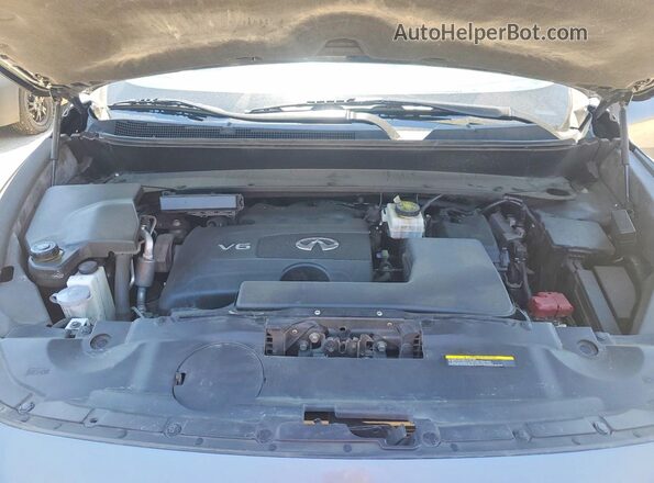 5N1DL0MM4HC516051 2017 INFINITI QX60 Silver Vista del compartimento del motor