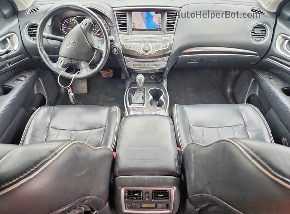 5N1DL0MM4HC516051 2017 INFINITI QX60 Silver Vista del salpicadero