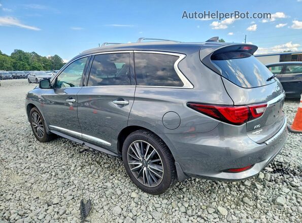 5N1DL0MM4KC519538 2019 INFINITI QX60 Gray Rear left
