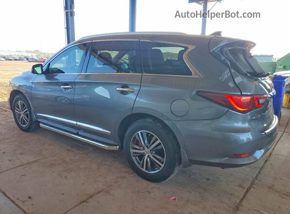 5N1DL0MM4LC502370 2020 INFINITI QX60 Gray Rear left