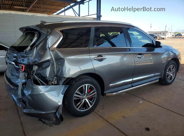 5N1DL0MM4LC502370 2020 INFINITI QX60 Gray Rear right