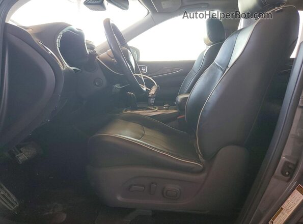 5N1DL0MM4LC502370 2020 INFINITI QX60 Gray Front interior view
