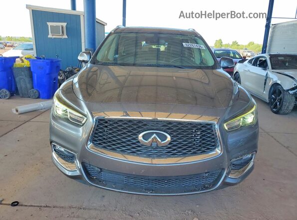 5N1DL0MM4LC502370 2020 INFINITI QX60 Gray Front view