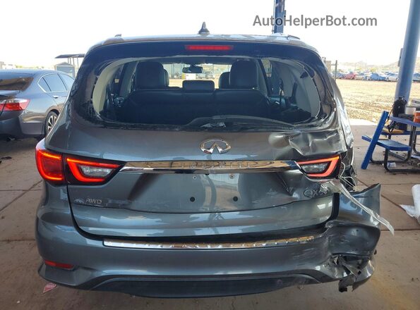 5N1DL0MM4LC502370 2020 INFINITI QX60 Gray Rear view
