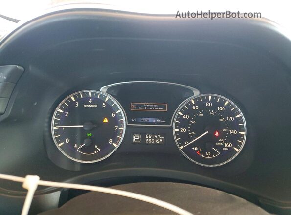 5N1DL0MM4LC502370 2020 INFINITI QX60 Gray Instrument cluster view