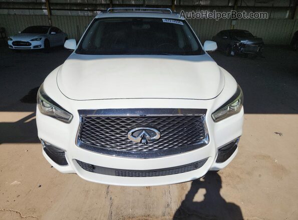 5N1DL0MM5HC518195 2017 INFINITI QX60 White Widok z przodu
