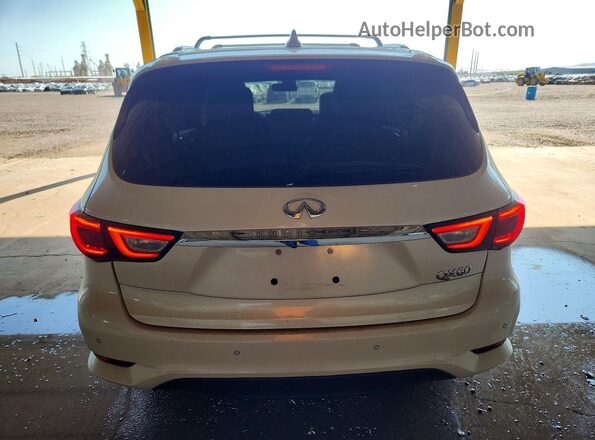 5N1DL0MM5HC518195 2017 INFINITI QX60 White Widok z tyłu