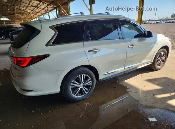 5N1DL0MM5HC518195 2017 INFINITI QX60 White Tył prawy