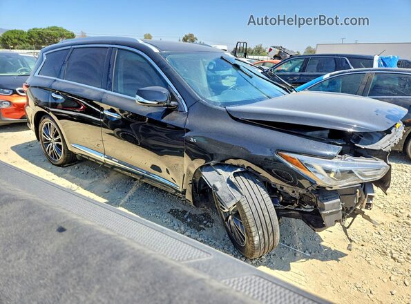 5N1DL0MM5KC517944 2019 INFINITI QX60 Black Przód prawy