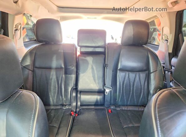 5N1DL0MM5KC517944 2019 INFINITI QX60 Black Widok tylnych siedzeń