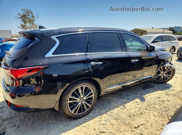5N1DL0MM5KC517944 2019 INFINITI QX60 Black Tył prawy