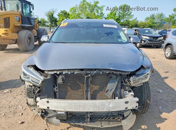 5N1DL0MM5LC544157 2020 INFINITI QX60 Gray Front view