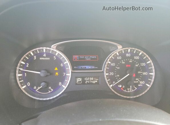5N1DL0MM5LC544157 2020 INFINITI QX60 Gray Instrument cluster view