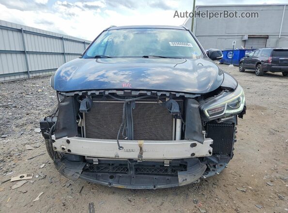 5N1DL0MM6HC501535 2017 INFINITI QX60 Black Vista frontal
