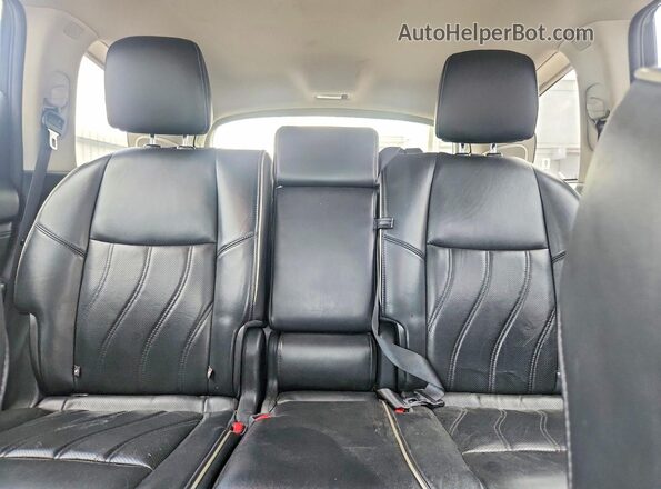5N1DL0MM6HC501535 2017 INFINITI QX60 Black Vista de los asientos traseros