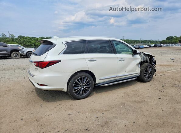 5N1DL0MM6JC502772 2018 INFINITI QX60 White Задня права чверть