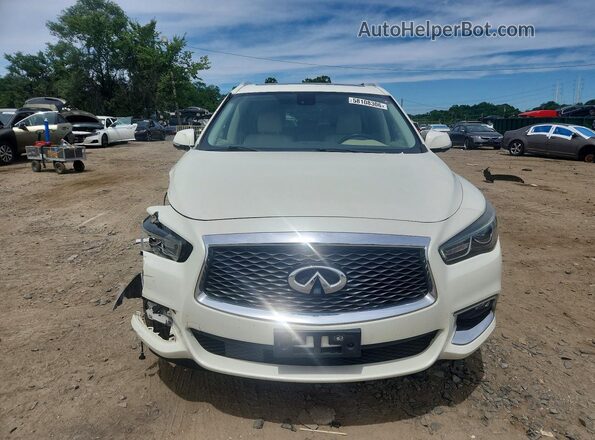 5N1DL0MM6JC502772 2018 INFINITI QX60 White Вид спереду