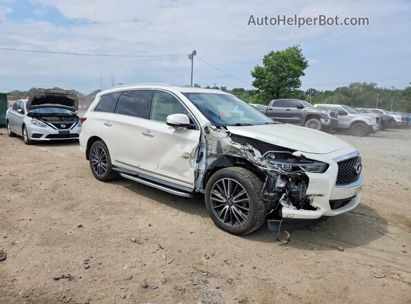 5N1DL0MM6JC502772 2018 INFINITI QX60 White Передня права чверть