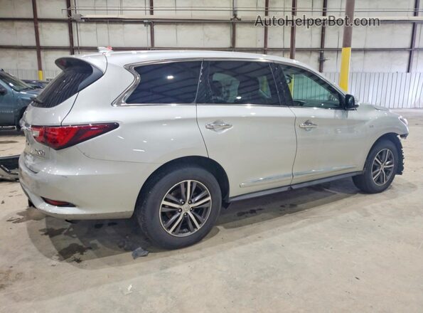 5N1DL0MM6JC503856 2018 INFINITI QX60 Silver Trasero derecho