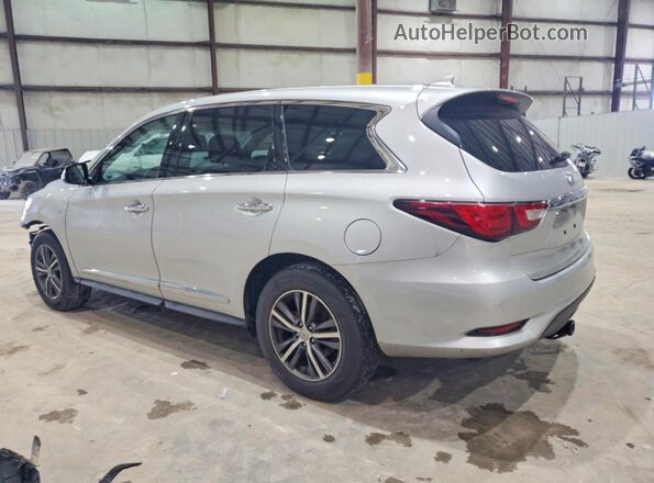 5N1DL0MM6JC503856 2018 INFINITI QX60 Silver Trasero izquierdo