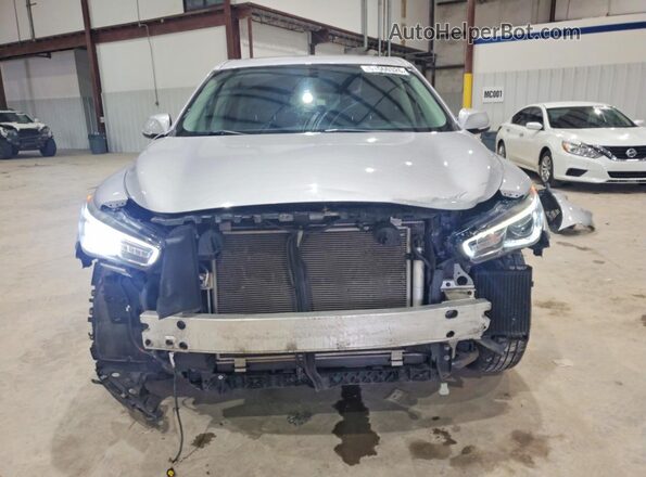 5N1DL0MM6JC503856 2018 INFINITI QX60 Silver Vista frontal