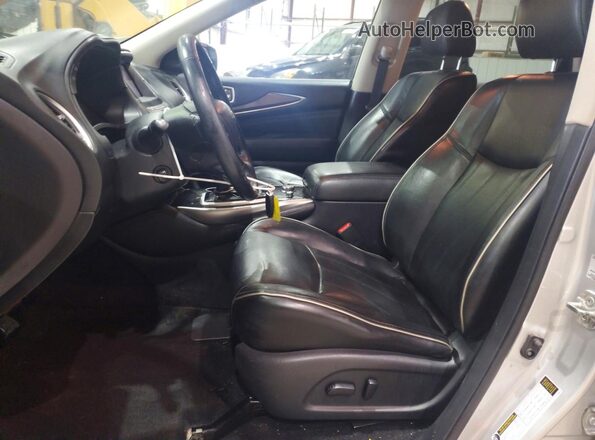 5N1DL0MM6JC503856 2018 INFINITI QX60 Silver Vista interior delantera