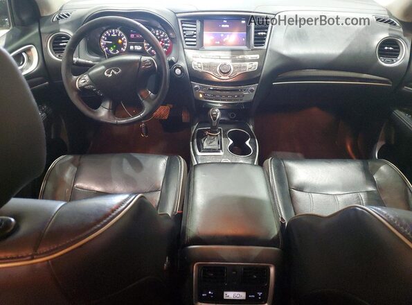 5N1DL0MM6JC503856 2018 INFINITI QX60 Silver Vista del salpicadero