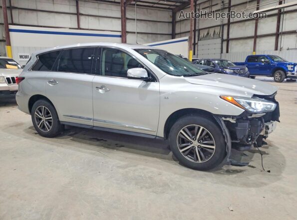 5N1DL0MM6JC503856 2018 INFINITI QX60 Silver Delantero derecho