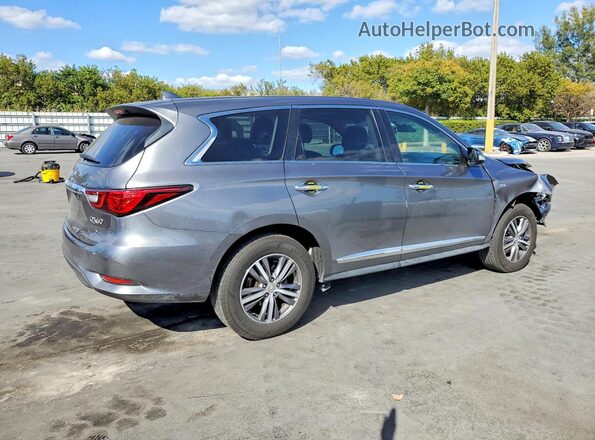 5N1DL0MM6LC529585 2020 INFINITI QX60 Gray Tył prawy