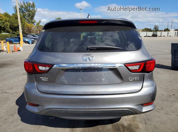 5N1DL0MM6LC529585 2020 INFINITI QX60 Gray Widok z tyłu