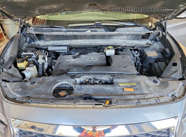 5N1DL0MM6LC530865 2020 INFINITI QX60 Gray ძრავის განყოფილების ხედი