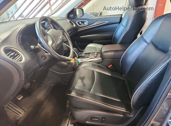 5N1DL0MM6LC530865 2020 INFINITI QX60 Gray წინა სალონის ხედი