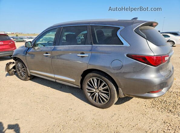 5N1DL0MM7JC515806 2018 INFINITI QX60 Gray Trasero izquierdo