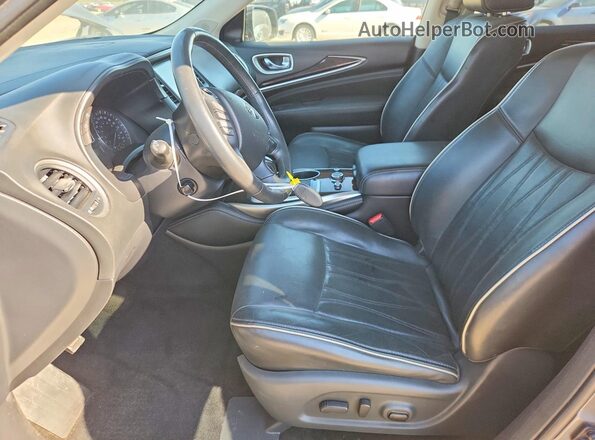 5N1DL0MM7JC515806 2018 INFINITI QX60 Gray Vista interior delantera