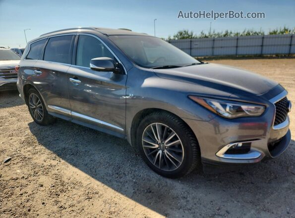 5N1DL0MM7JC515806 2018 INFINITI QX60 Gray Delantero derecho