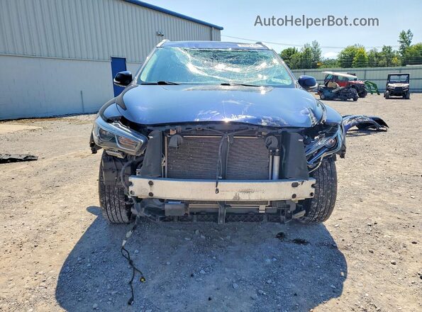 5N1DL0MM7LC504615 2020 INFINITI QX60 Blue Vista frontal