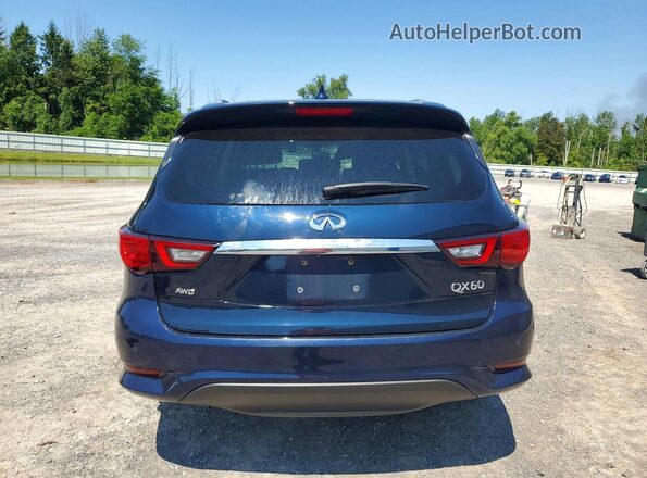 5N1DL0MM7LC504615 2020 INFINITI QX60 Blue Vista trasera