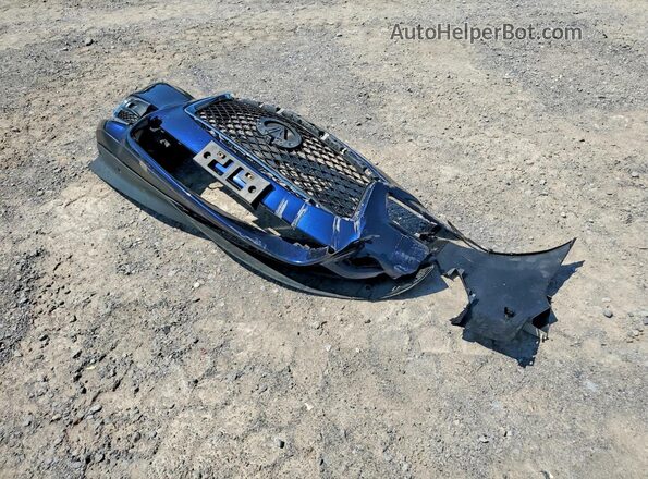 5N1DL0MM7LC504615 2020 INFINITI QX60 Blue Vista de la etiqueta del VIN
