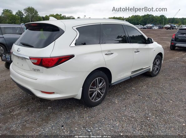 5N1DL0MM8HC557282 2017 INFINITI QX60 White Tył prawy