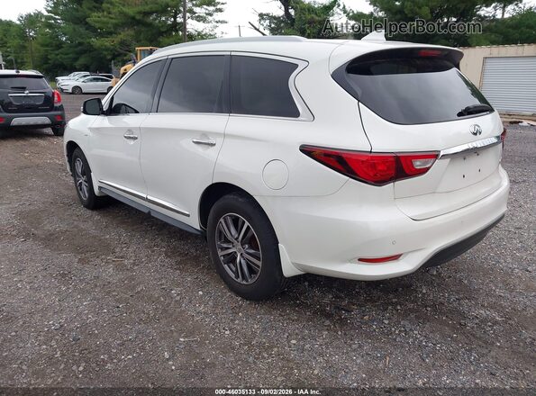 5N1DL0MM8HC557282 2017 INFINITI QX60 White Tył lewy