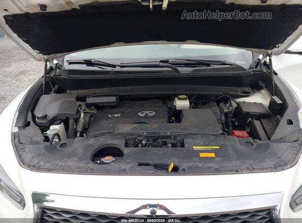 5N1DL0MM8HC557282 2017 INFINITI QX60 White Widok z tyłu