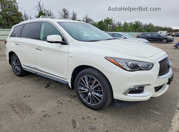 5N1DL0MM8JC521050 2018 INFINITI QX60 White Delantero derecho