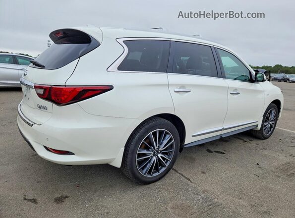 5N1DL0MM8JC521050 2018 INFINITI QX60 White Trasero derecho