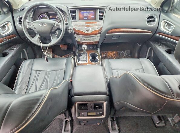 5N1DL0MM8JC521050 2018 INFINITI QX60 White Vista del salpicadero