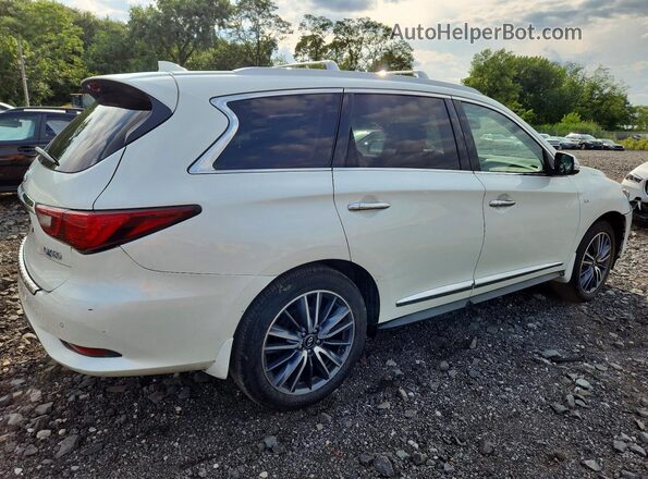 5N1DL0MM8KC567544 2019 INFINITI QX60 White Հետևի աջ
