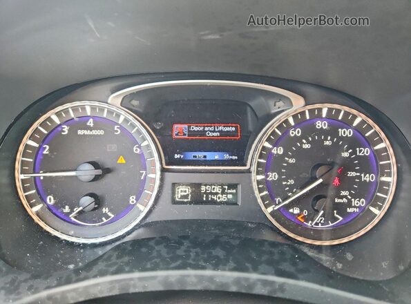 5N1DL0MM8KC567544 2019 INFINITI QX60 White Սարքավորումների վահանակի տեսք